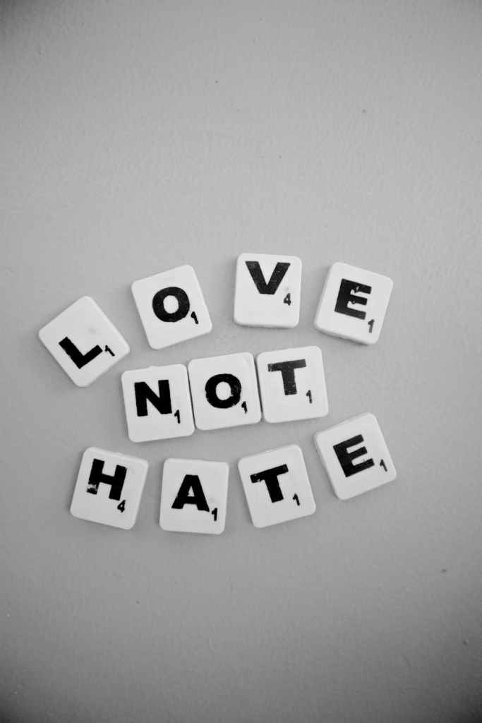 Hate is Weak. Grace is Strong.