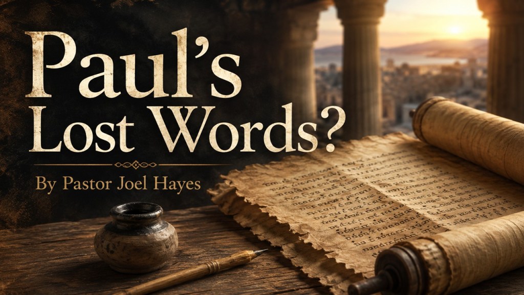 Paul’s Lost Words?